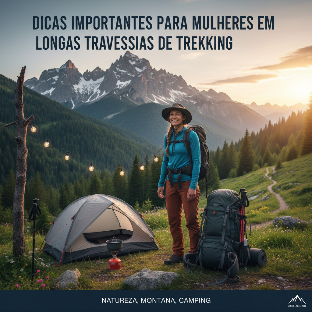 Dicas importantes para mulheres em longas travessias de trekking